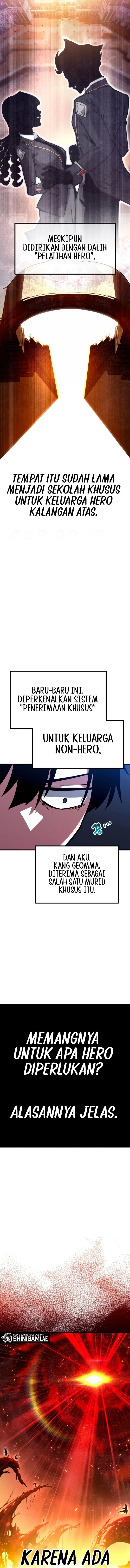 Halaman 11 dari I Took over The Academy With a Single Sashimi Knife Chapter 1