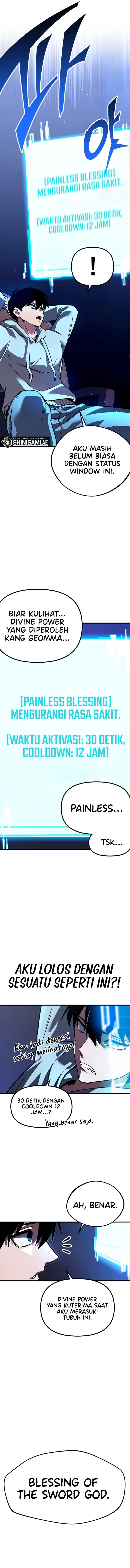 Halaman 13 dari I Took over The Academy With a Single Sashimi Knife Chapter 1