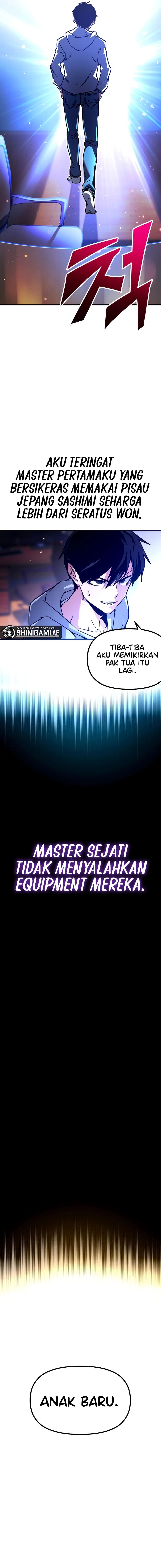Halaman 17 dari I Took over The Academy With a Single Sashimi Knife Chapter 1