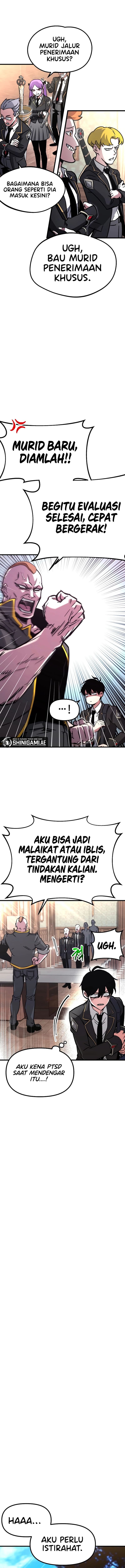 Halaman 23 dari I Took over The Academy With a Single Sashimi Knife Chapter 1