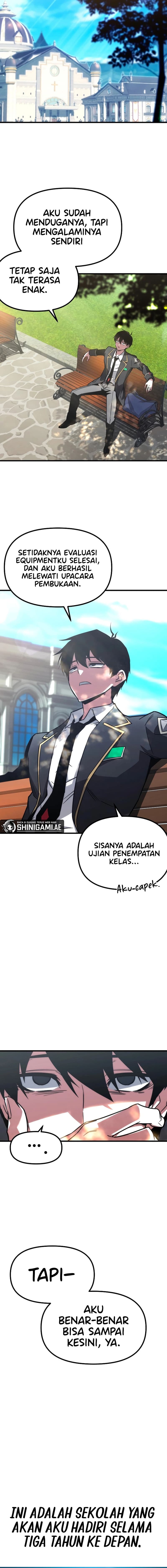 Halaman 24 dari I Took over The Academy With a Single Sashimi Knife Chapter 1