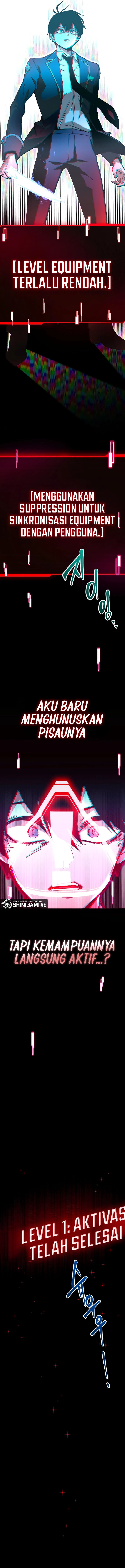 Halaman 29 dari I Took over The Academy With a Single Sashimi Knife Chapter 1