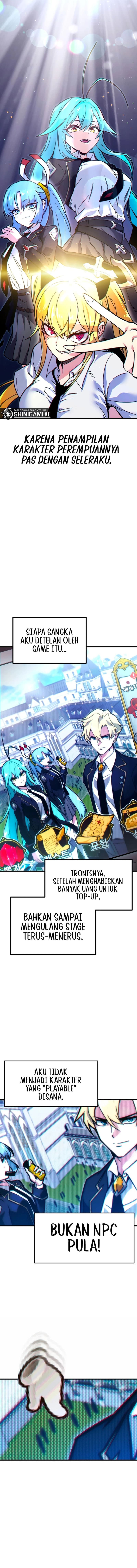 Halaman 3 dari I Took over The Academy With a Single Sashimi Knife Chapter 1