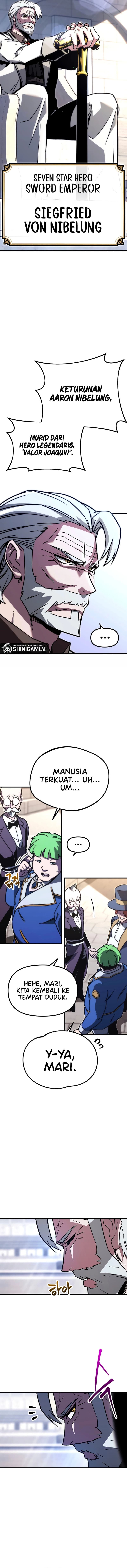 Halaman 38 dari I Took over The Academy With a Single Sashimi Knife Chapter 1