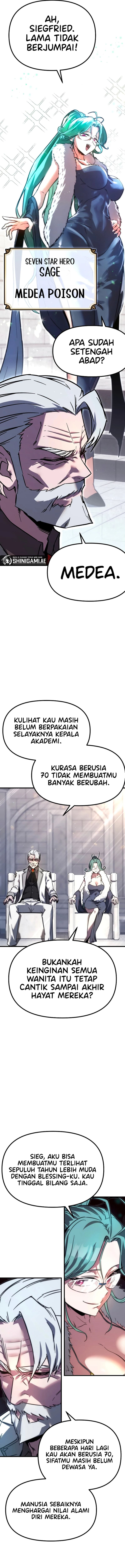Halaman 39 dari I Took over The Academy With a Single Sashimi Knife Chapter 1