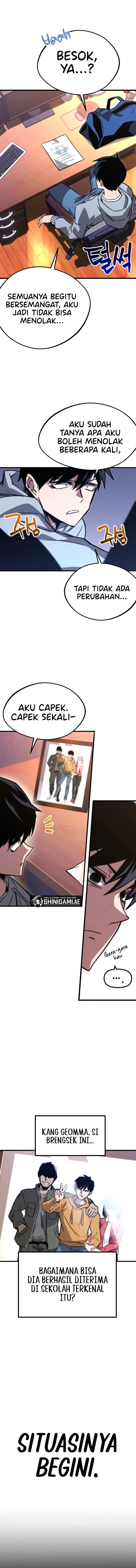 Halaman 8 dari I Took over The Academy With a Single Sashimi Knife Chapter 1