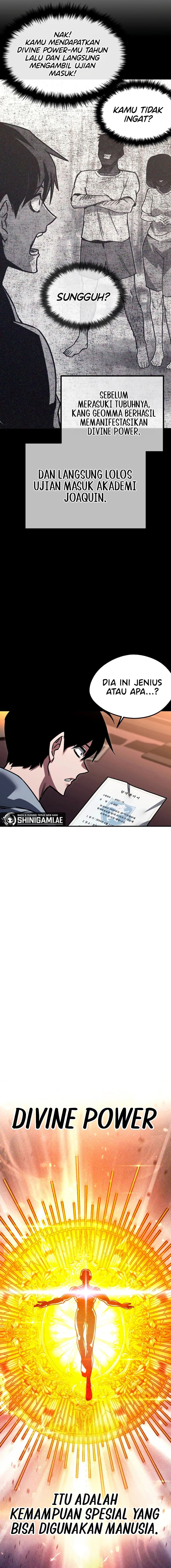 Halaman 9 dari I Took over The Academy With a Single Sashimi Knife Chapter 1