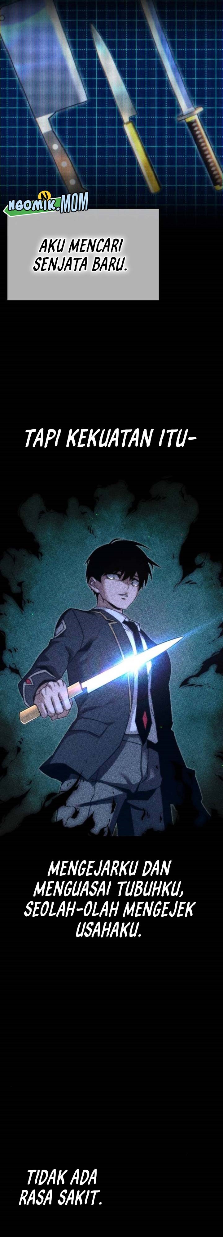 Halaman 39 dari I Took over The Academy With a Single Sashimi Knife Chapter 10