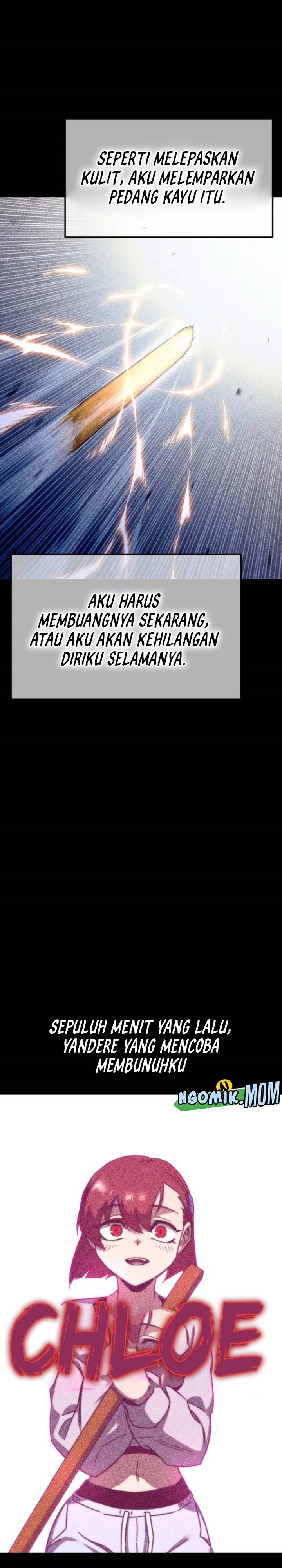 Halaman 43 dari I Took over The Academy With a Single Sashimi Knife Chapter 10