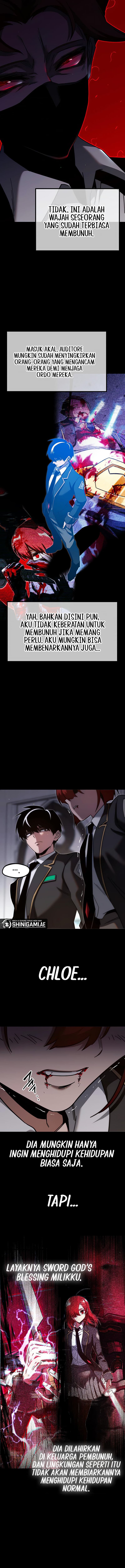 Halaman 17 dari I Took over The Academy With a Single Sashimi Knife Chapter 11