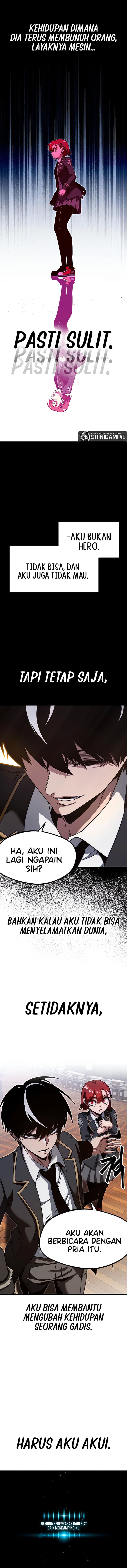 Halaman 18 dari I Took over The Academy With a Single Sashimi Knife Chapter 11