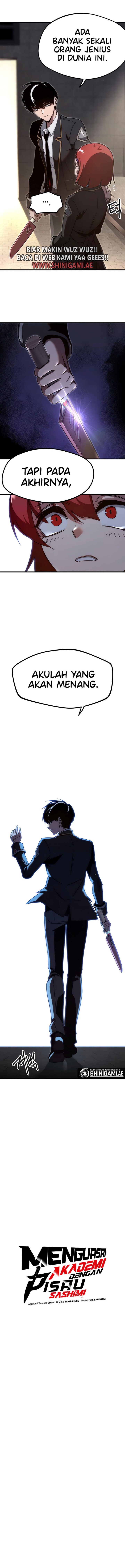 Halaman 6 dari I Took over The Academy With a Single Sashimi Knife Chapter 12