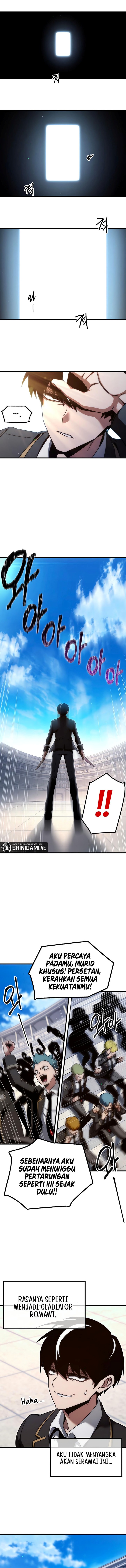Halaman 7 dari I Took over The Academy With a Single Sashimi Knife Chapter 12