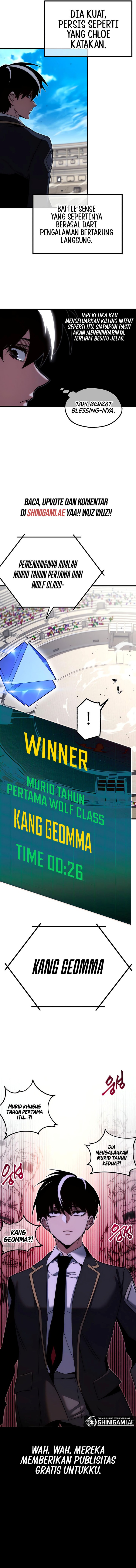 Halaman 5 dari I Took over The Academy With a Single Sashimi Knife Chapter 13