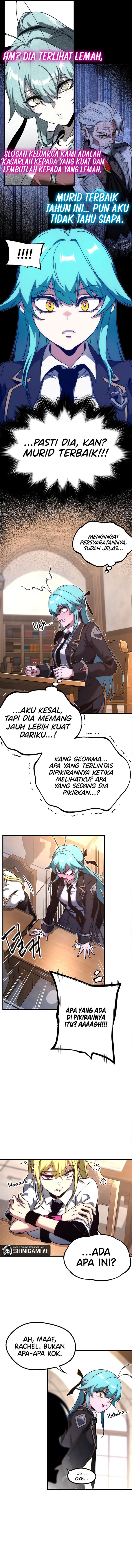 Halaman 9 dari I Took over The Academy With a Single Sashimi Knife Chapter 13