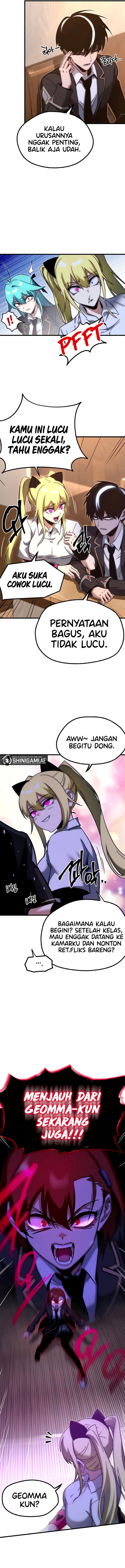 Halaman 9 dari I Took over The Academy With a Single Sashimi Knife Chapter 14