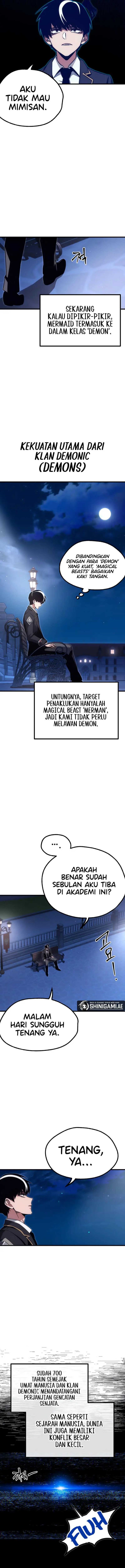 Halaman 12 dari I Took over The Academy With a Single Sashimi Knife Chapter 15