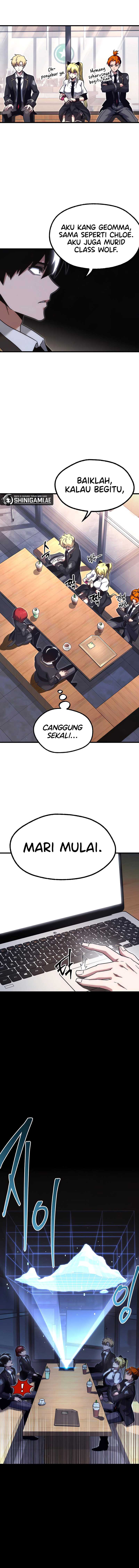 Halaman 14 dari I Took over The Academy With a Single Sashimi Knife Chapter 16