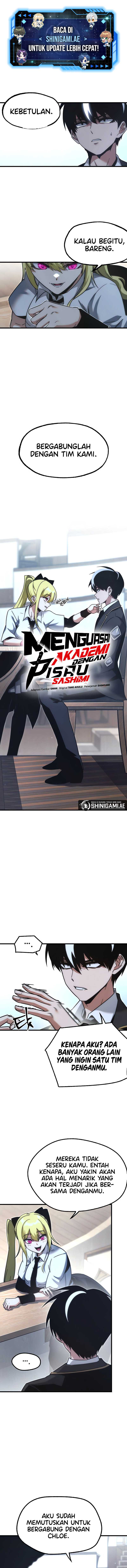 Halaman 2 dari I Took over The Academy With a Single Sashimi Knife Chapter 16