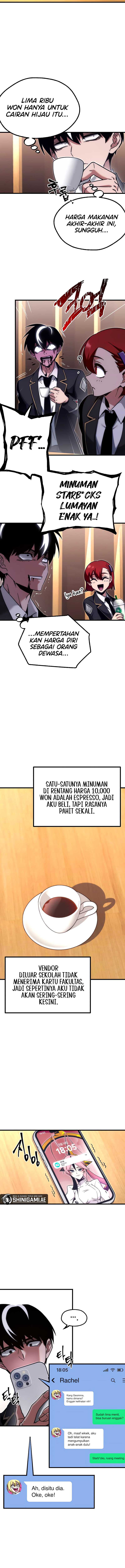 Halaman 9 dari I Took over The Academy With a Single Sashimi Knife Chapter 16