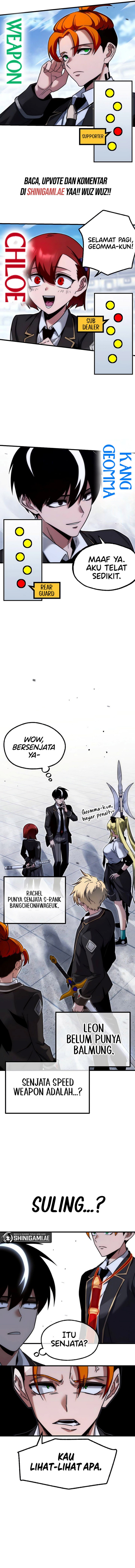 Halaman 15 dari I Took over The Academy With a Single Sashimi Knife Chapter 17