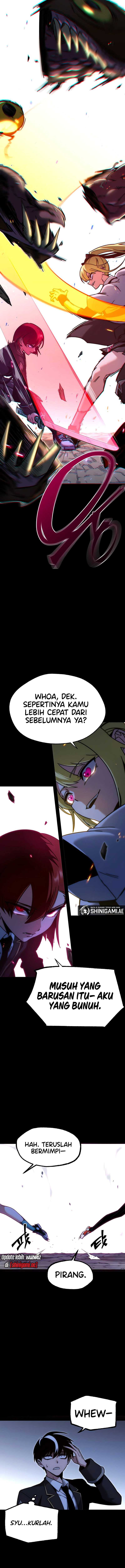 Halaman 15 dari I Took over The Academy With a Single Sashimi Knife Chapter 18