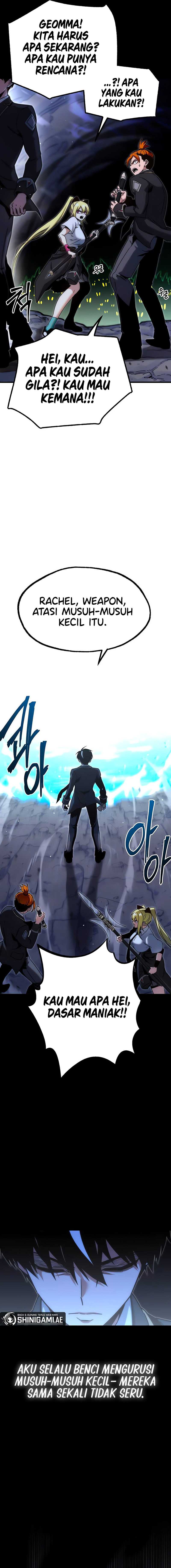Halaman 21 dari I Took over The Academy With a Single Sashimi Knife Chapter 18