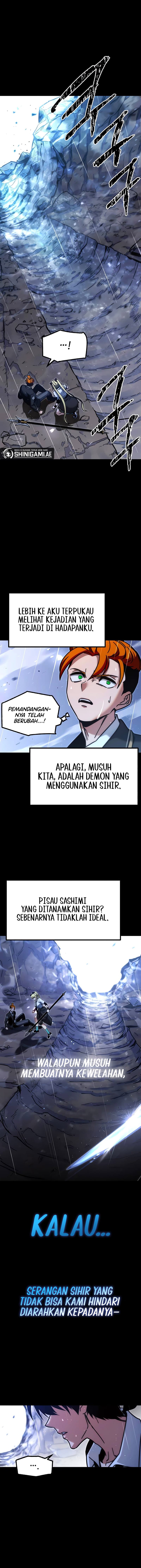 Halaman 12 dari I Took over The Academy With a Single Sashimi Knife Chapter 20