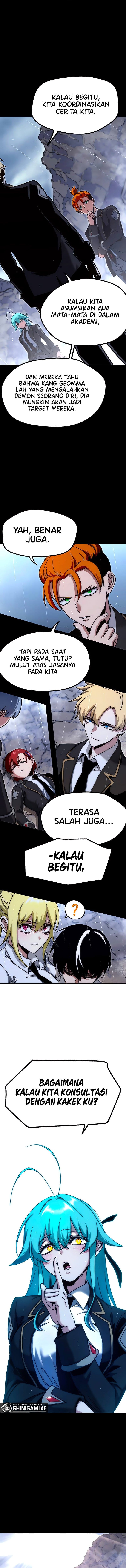 Halaman 15 dari I Took over The Academy With a Single Sashimi Knife Chapter 21