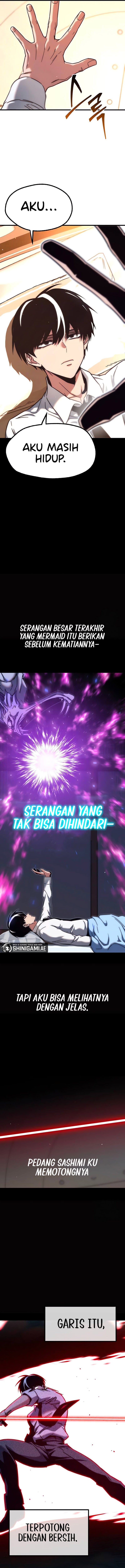 Halaman 17 dari I Took over The Academy With a Single Sashimi Knife Chapter 21