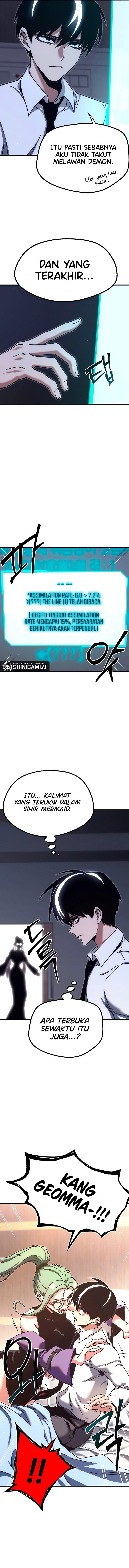 Halaman 19 dari I Took over The Academy With a Single Sashimi Knife Chapter 21