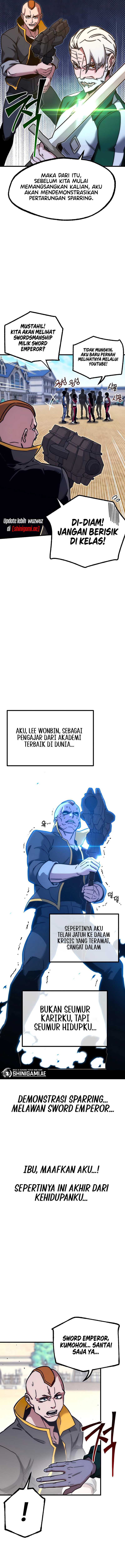 Halaman 15 dari I Took over The Academy With a Single Sashimi Knife Chapter 23