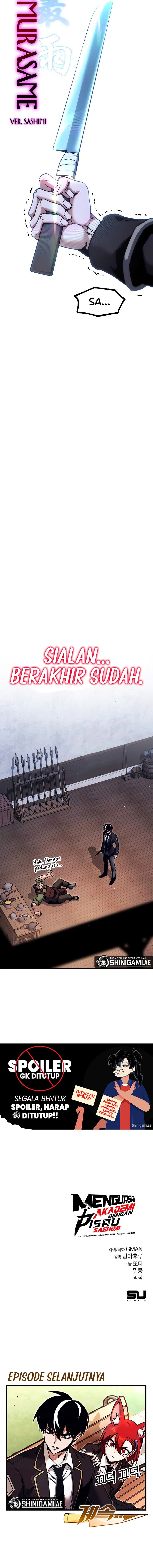 Halaman 20 dari I Took over The Academy With a Single Sashimi Knife Chapter 25