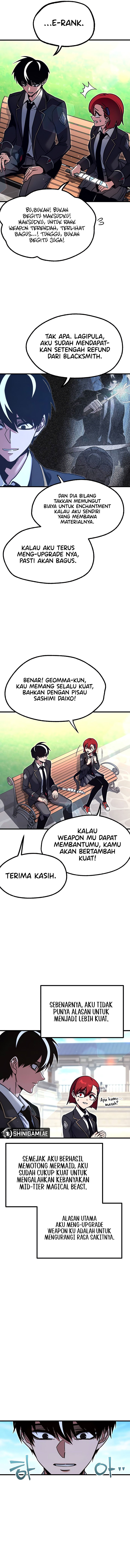 Halaman 12 dari I Took over The Academy With a Single Sashimi Knife Chapter 26