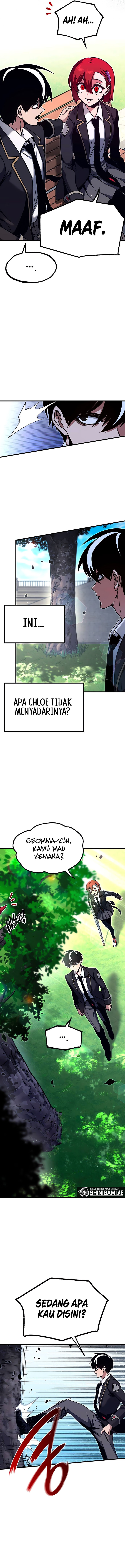 Halaman 14 dari I Took over The Academy With a Single Sashimi Knife Chapter 26