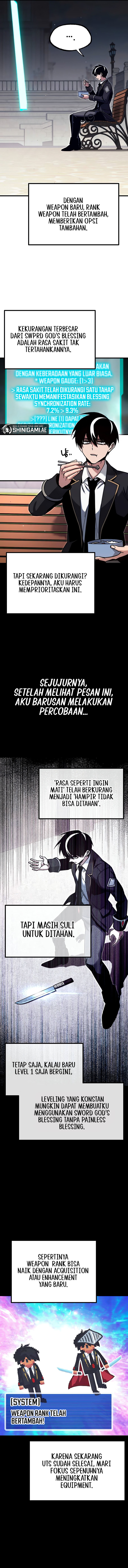Halaman 8 dari I Took over The Academy With a Single Sashimi Knife Chapter 26