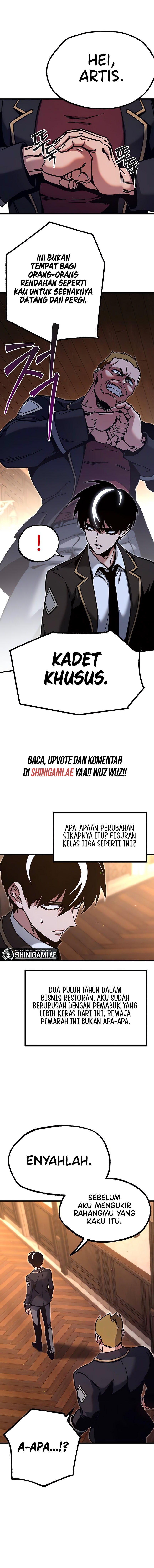 Halaman 10 dari I Took over The Academy With a Single Sashimi Knife Chapter 27