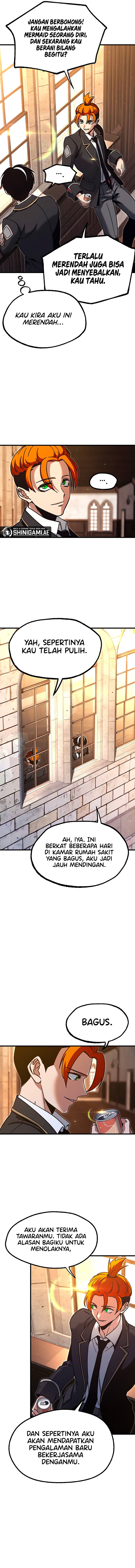 Halaman 14 dari I Took over The Academy With a Single Sashimi Knife Chapter 27
