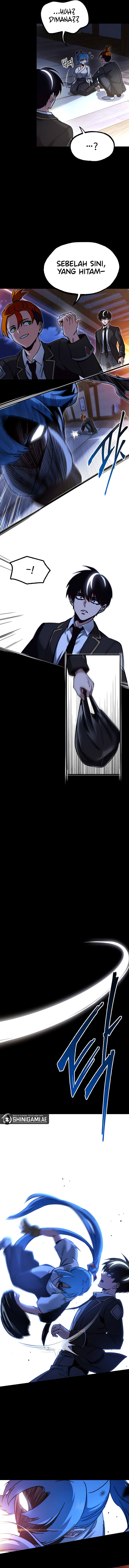 Halaman 19 dari I Took over The Academy With a Single Sashimi Knife Chapter 27