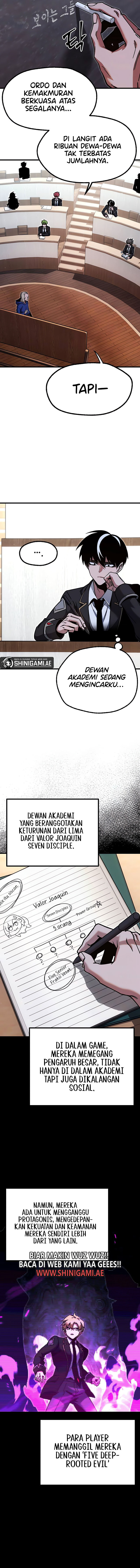 Halaman 5 dari I Took over The Academy With a Single Sashimi Knife Chapter 27