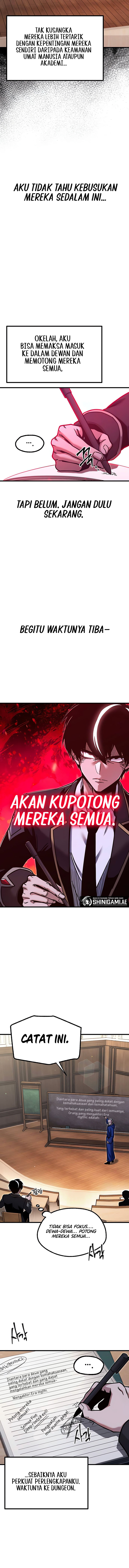 Halaman 8 dari I Took over The Academy With a Single Sashimi Knife Chapter 27