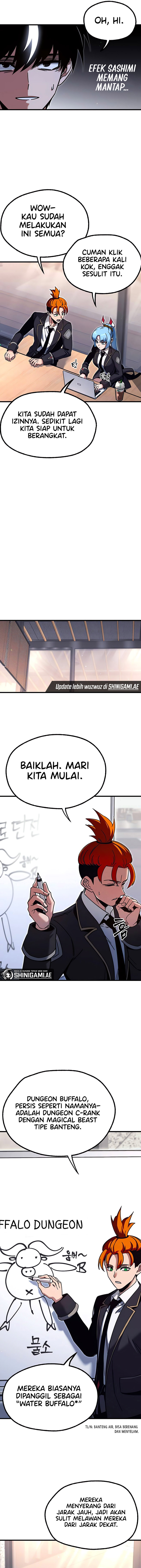 Halaman 16 dari I Took over The Academy With a Single Sashimi Knife Chapter 28