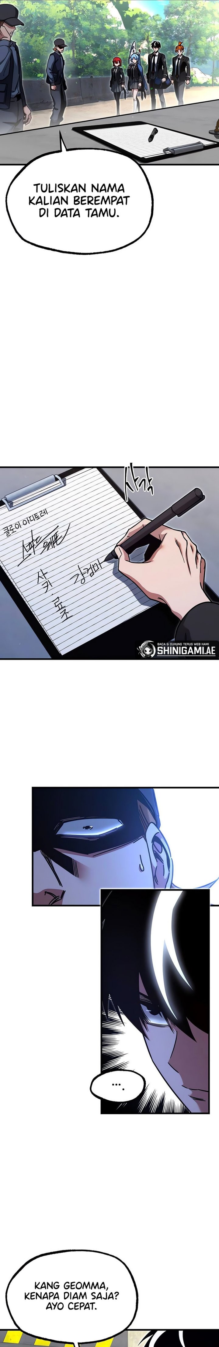 Halaman 14 dari I Took over The Academy With a Single Sashimi Knife Chapter 29