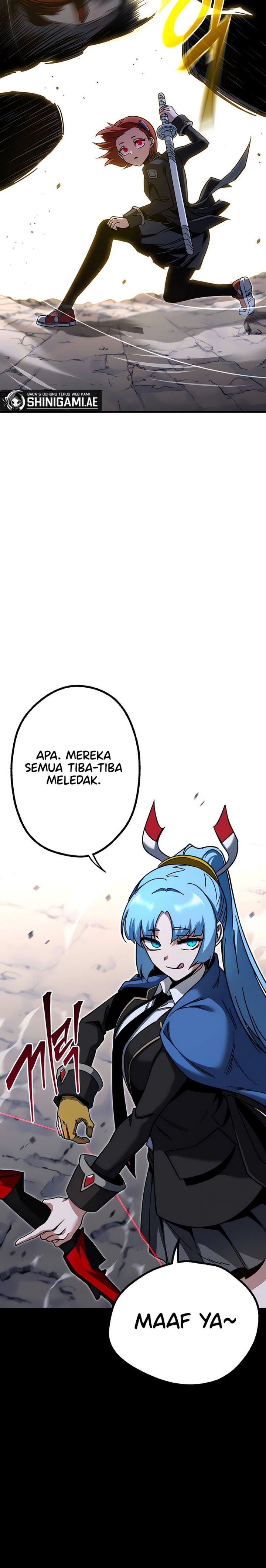 Halaman 33 dari I Took over The Academy With a Single Sashimi Knife Chapter 29