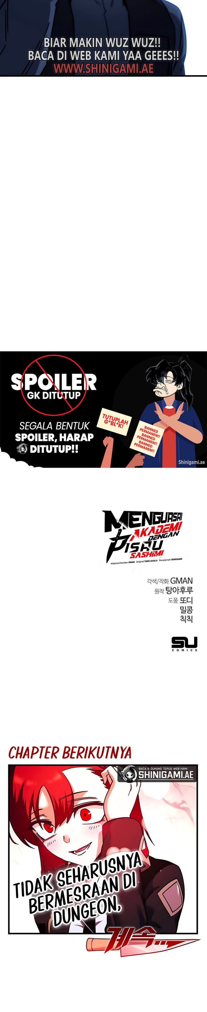 Halaman 42 dari I Took over The Academy With a Single Sashimi Knife Chapter 29