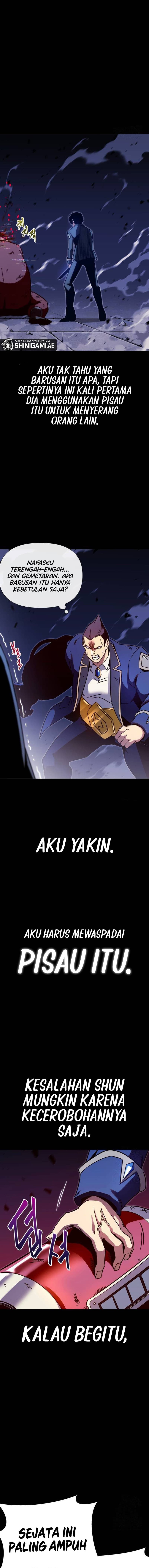 Halaman 10 dari I Took over The Academy With a Single Sashimi Knife Chapter 3