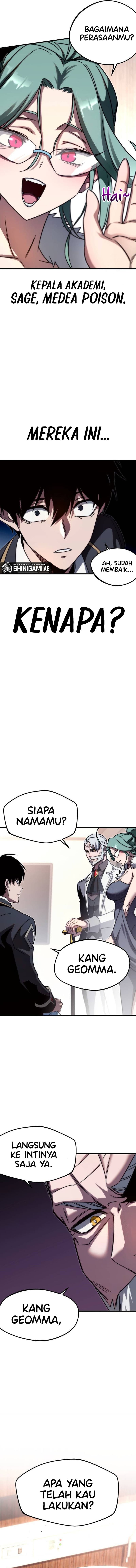 Halaman 19 dari I Took over The Academy With a Single Sashimi Knife Chapter 3