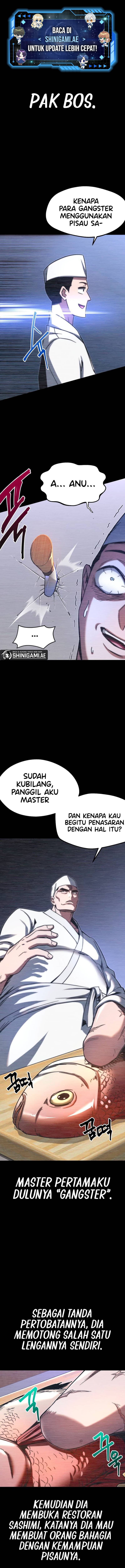 Halaman 2 dari I Took over The Academy With a Single Sashimi Knife Chapter 3