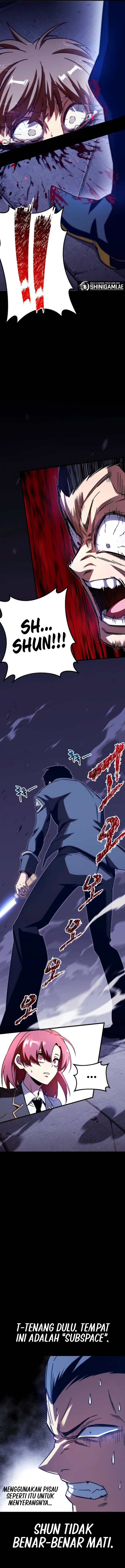 Halaman 9 dari I Took over The Academy With a Single Sashimi Knife Chapter 3