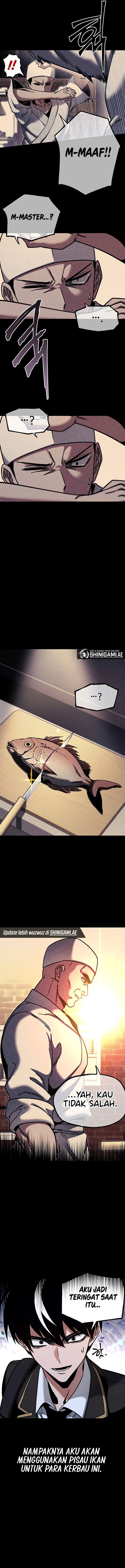 Halaman 16 dari I Took over The Academy With a Single Sashimi Knife Chapter 30